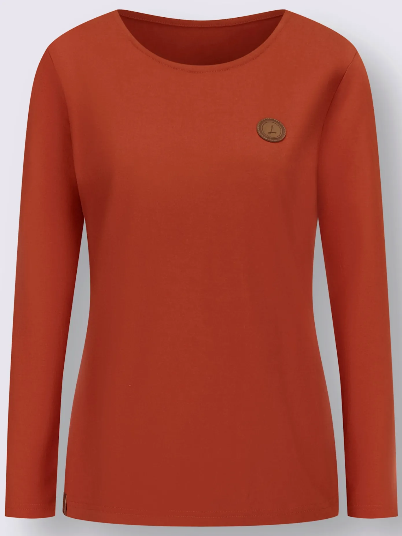 Collection L T-Shirts<Manches longues pur coton