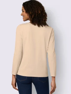 Collection L T-Shirts<Manches longues pur coton