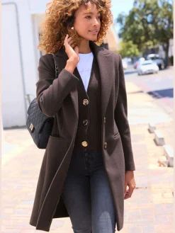 LASCANA Manteaux|Vestes<Manteau avec grand col à revers