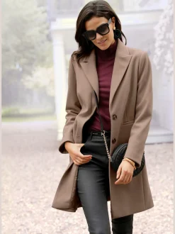 LASCANA Manteaux|Vestes<Manteau avec grand col à revers