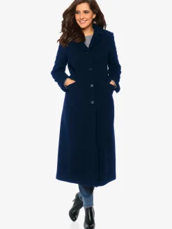Linea Tesini Manteaux|Vestes<Manteau coupe longue classique