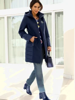 Manteaux|Vestes<Manteau court aspect laine