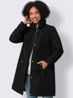 Linea Tesini Manteaux|Vestes<Manteau court col froncé mode