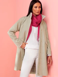 Rick Cardona Manteaux|Vestes<Manteau court motif à carreaux