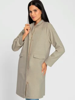 Rick Cardona Manteaux|Vestes<Manteau court motif à carreaux