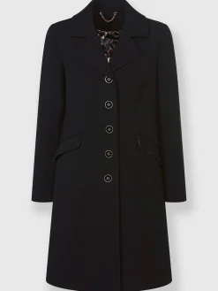 Ashley Brooke Manteaux|Vestes<Manteau court superbe doublure au motif léopard