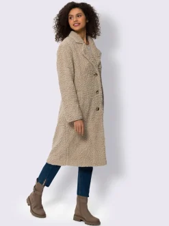 Linea Tesini Manteaux|Vestes<Manteau d'hiver en polaire douce et moelleuse