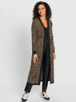 Manteaux|Gilets Et Cardigans<Manteau en tricot 50% viscose (ecovero)