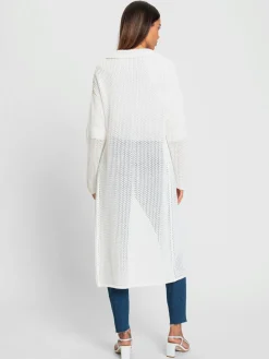 Rick Cardona Manteaux|Gilets Et Cardigans<Manteau en tricot joli motif ajouré