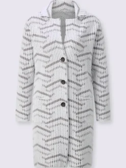 Creation L Manteaux|Gilets Et Cardigans<Manteau en tricot mélange de viscose doux