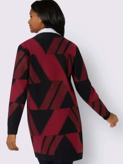 Manteaux<Manteau en tricot tricot jacquard de qualité