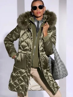 Creation L Manteaux|Vestes<Manteau matelassé deux coloris tendance