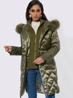 Creation L Manteaux|Vestes<Manteau matelassé deux coloris tendance