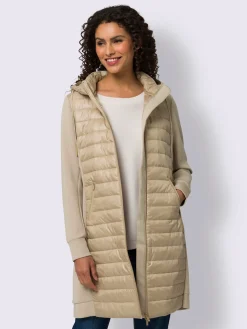 Mandarin Manteaux|Vestes<Manteau matelassé motif matelassé