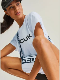 FCUK Maroquinerie<Mini-sac sportif avec logo imprimé tendance et bandoulière réglable