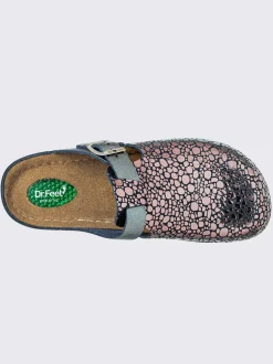 Mules|Pantoufles<Mules cuir vachette gaufré