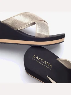 LASCANA Mules<Mules de bain talon tendance pour une marche agréable