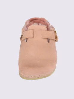 Mules|Pantoufles<Mules doublure agneau véritable