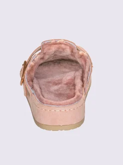 Mules|Pantoufles<Mules doublure agneau véritable