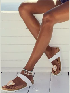 LASCANA Mules<Mules fermeture auto-agrippante à hauteur de serrage réglable pour un confort optimal