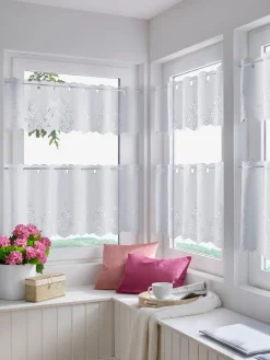 helline home Rideaux Et Stores<Panneau broderie ajourée de qualité