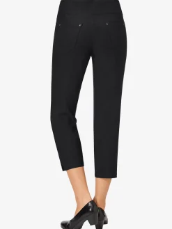 Collection L Pantalons<Pantacourt féminin en qualité bengaline