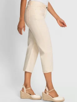 Pantalons<Pantalon 3/4 76% coton