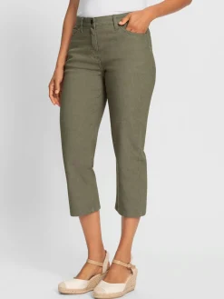 Pantalons<Pantalon 3/4 76% coton