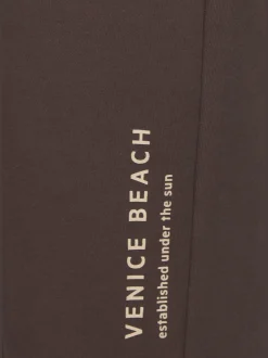 Venice Beach Pantalons<Pantalon 7/8 bords-côtes doux avec cordon de serrage