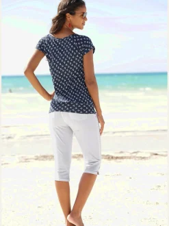 Beachtime Pantalons<Pantalon 3/4 coupe 5 poches classique