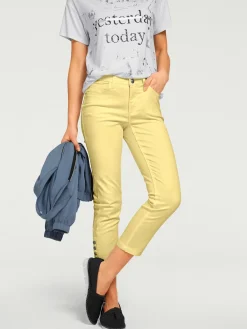 Linea Tesini Pantalons<Pantalon 7/8 coupe skinny