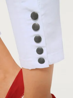 Linea Tesini Pantalons<Pantalon 7/8 coupe skinny