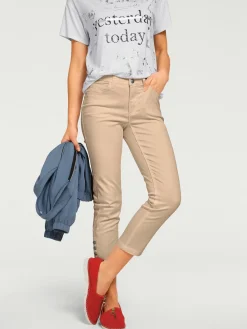 Linea Tesini Pantalons<Pantalon 7/8 coupe skinny