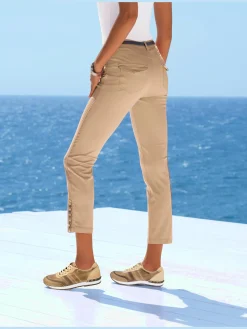 Linea Tesini Pantalons<Pantalon 7/8 coupe skinny