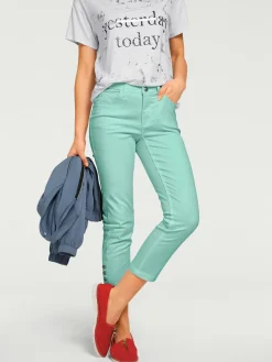 Linea Tesini Pantalons<Pantalon 7/8 coupe skinny
