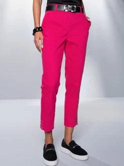 Rick Cardona Pantalons<Pantalon 7/8 œillets au bas des jambes