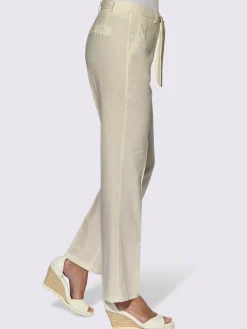 Pantalons<Pantalon 55% lin