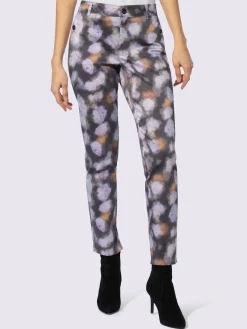 Ashley Brooke Pantalons<Pantalon 7/8 motif imprimé exclusif