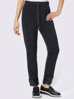 Rick Cardona Pantalons<Pantalon à pinces qualité extensible
