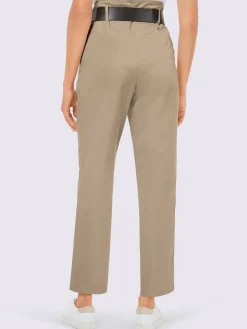 Creation L Pantalons<Pantalon à pinces qualité tissée