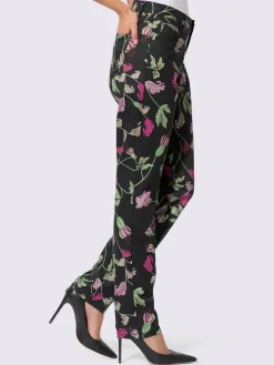 Creation L Pantalons<Pantalon 5 poches 55% lyocell