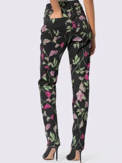 Creation L Pantalons<Pantalon 5 poches 55% lyocell