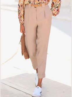 LASCANA Pantalons<Pantalon 7/8 poches fendues pratiques