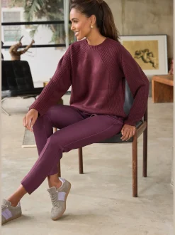 LASCANA Pantalons<Pantalon 7/8 poches fendues pratiques