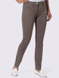 Collection L Pantalons<Pantalon 5 poches qualité coton