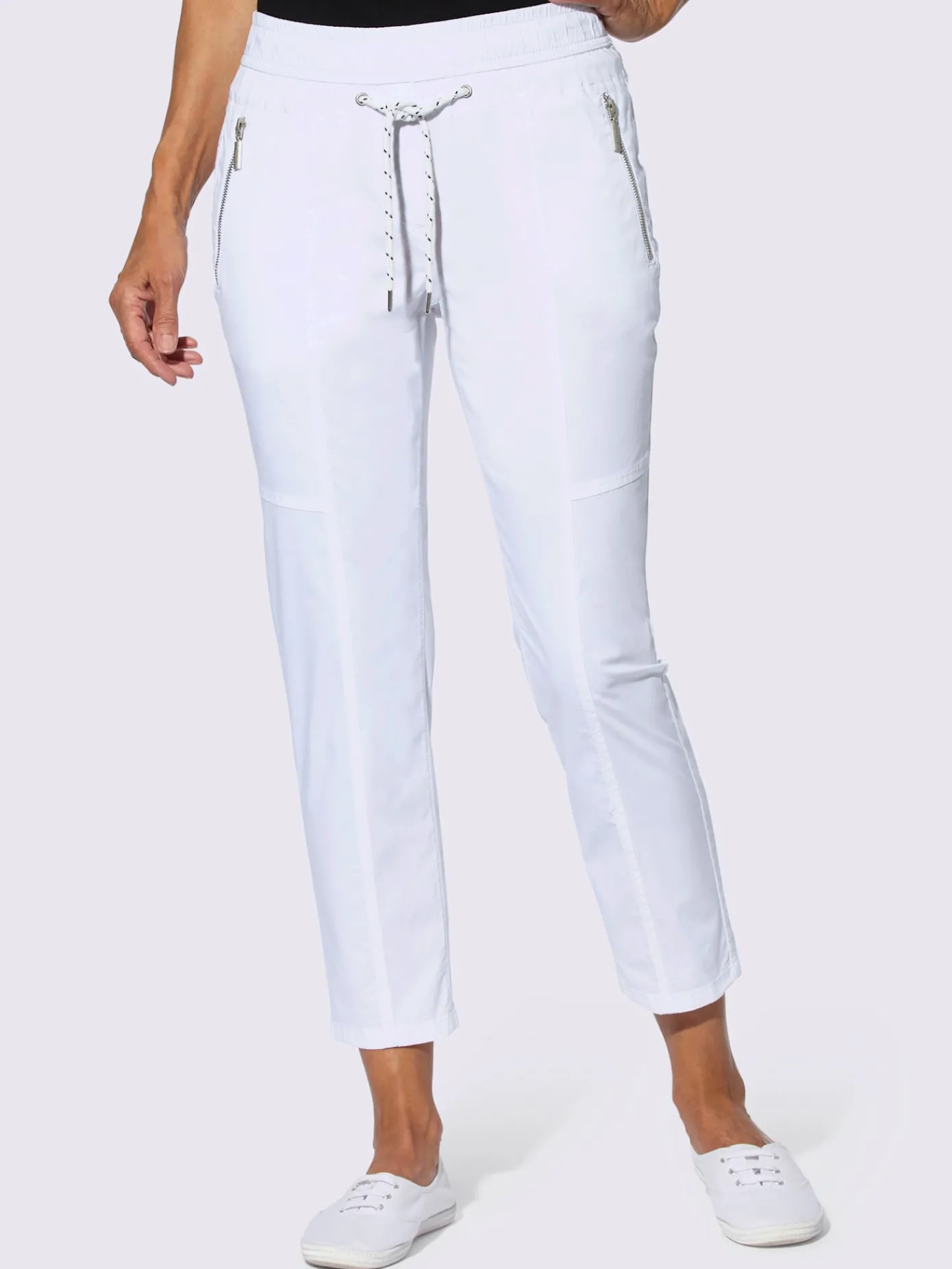 Collection L Pantalons<Pantalon 7/8 qualité coton