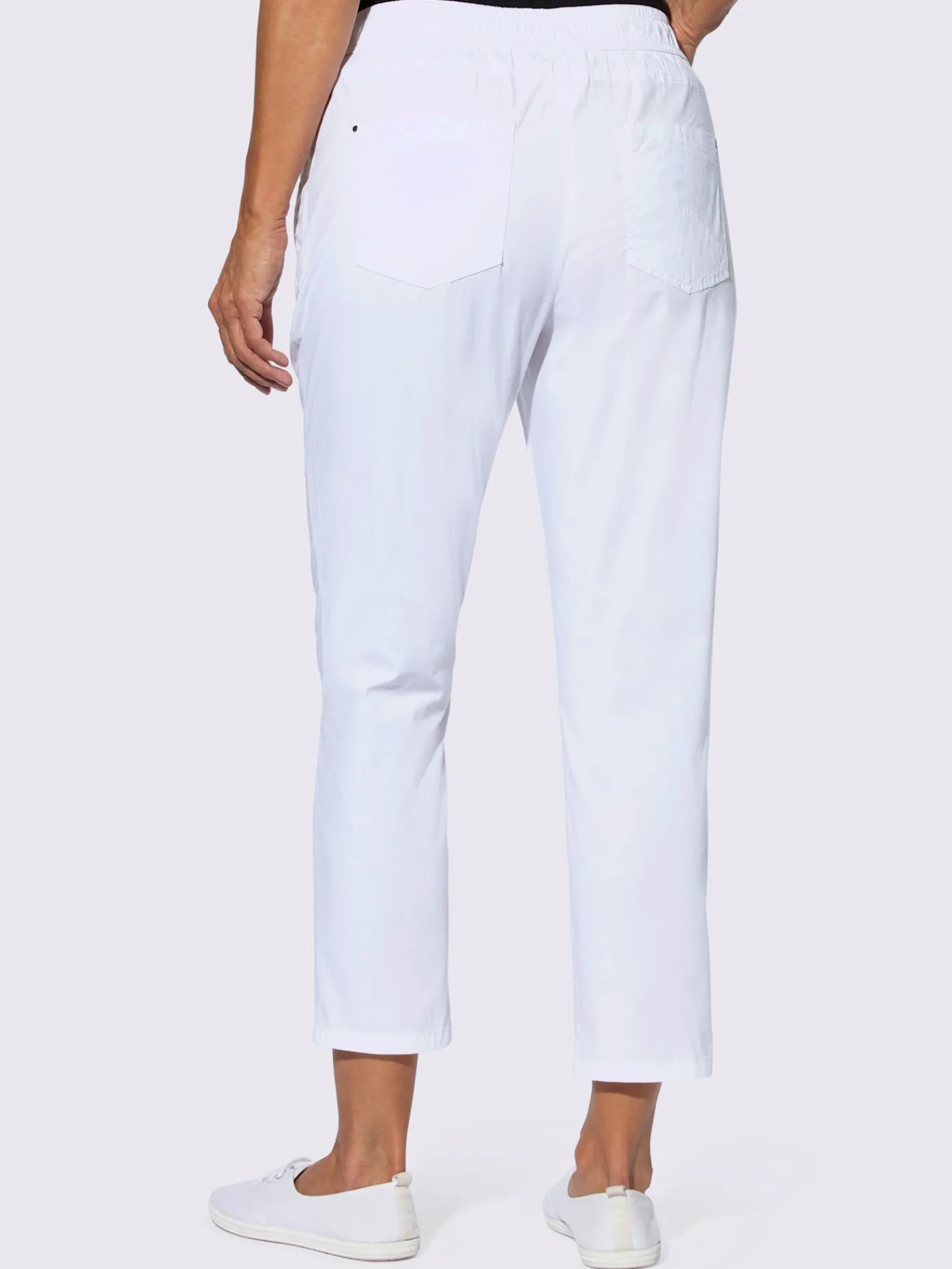 Collection L Pantalons<Pantalon 7/8 qualité coton