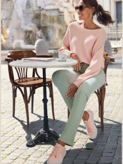 H.I.S Pantalons<Pantalon aspect jean