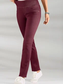 Collection L Pantalons<Pantalon avec ceinture large élastique et poches