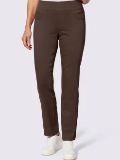 Collection L Pantalons<Pantalon avec ceinture large élastique et poches